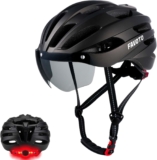 Capacete de bicicleta Unisexo com luz traseira