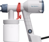 Tilswall Pistola de pintura elétrica – pulverizador de pintura ultraleve com tanque desmontável de 600 ml