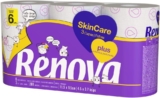 Renova Skin Care Plus papel higiénico decorado perfumado – 6 rolos