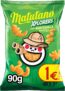 Matutano Xplorers, Snack com sabor de manteiga, 90 gramas