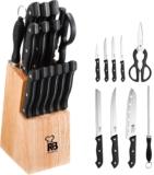 Facas de cozinha conjunto completo de 15 peças