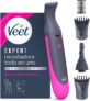 Veet Aparador tudo em um | biquíni e corpo | com 2 cabeças e 4 pentes