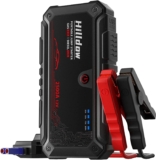Booster para carros, 2500A, 20800 mAh 12 V iniciador de baterias de carro (para 8 L de gasolina ou 5 l de diesel)