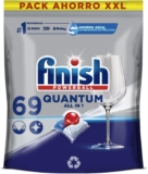 Detergente Máquina Loiça Pastilhas Finish Powerball Quantum 69 doses