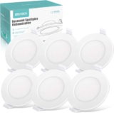 Conjunto de 6 focos LED 6 W | branco quente 3000 K
