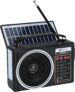 Rádio solar Am/FM/SW Bluetooth, com painel solar