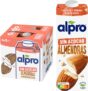 Alpro Bebida vegetal de amêndoa sem açucar, pack de 6 x 1 l