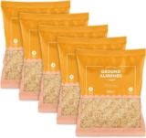 by Amazon Amêndoas moídas, 200 g (embalagem de 5)