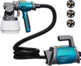 Tilswall Pulverizador de pintura 800W HVLP com 1300ml