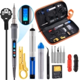 Soldador de estanho 90 W kit de soldagem 14 peças