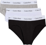 Calvin Klein Pack de 3 Cuecas Masculinas de Algodão Elástico