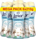 Lenor Pérolas Perfumadas (6 x 210 g) fragrância algodão fresco