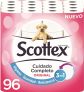 Papel higienico Scottex Original, 96 rolos