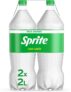 Sprite Lima-limão, baixo em açúcares e calorias, pack 2 garrafas 2l
