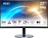 MSI Pro MP272C Monitor profissional curvo de 27″ 75 Hz