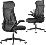 SONGMICS Cadeira de escritório giratória