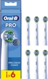 Oral-B Pro Precision Clean cabeças sobresselentes para escova de dentes elétrica, conjunto de 6