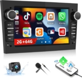 Auto-rádio Android Carros Opel 2G + 64G, 7 Polegadas + Camera