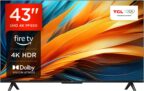 TCL 43PF650 43 polegadas 4K Ultra HD, HDR TV, Smart LED Fire TV