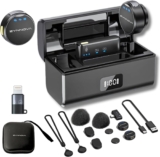 Zynnova Microfone sem fios lapela, para Android e IOS 15X SOUNDPRO Set