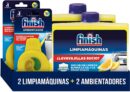Finish limpa maquinas, 4 uni Limpeza, Maquina lavar loiça