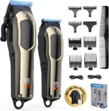 Conjunto de máquina de cortar cabelo profissional