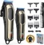 Conjunto de máquina de cortar cabelo profissional