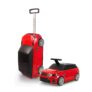 FEBER – Range Rover Foot to Floor and Suitcase cor vermelha, 2 em 1