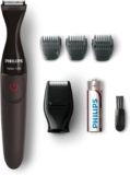 Philips MG1100 Aparador de precisão 3 pentes de barba com pilhas
