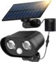 Luz solar para exteriores com sensor de movimento, impermeável, IP65, com cabo de 4,8 m