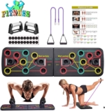 Bandas de resistência com suporte para flexões