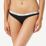 Cuecas Calvin Klein (pacote de 3) para mulheres (XS, S, M, L, e XL)