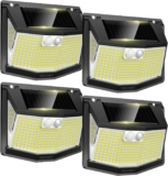 4 x Luz solar exterior 248 LED/300 °