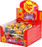 Chupa Chups Original, Sabores Variados, caixa de 50 unidades
