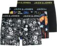 Jack & Jones Pack de 3 JACJAMES Trunks Boxer Shorts Stretch Underwear (S, M , L, XL e XXL)