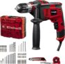 Einhell Conjunto de berbequim de percussão TC-ID 1000 E kit + 64 Accessorios