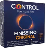 Control Preservativos finissimo original. Caixa de 3 preservativos
