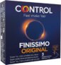 Control Preservativos finissimo original. Caixa de 3 preservativos