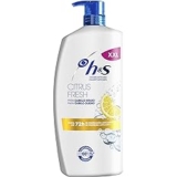 H&S Shampoo anti-caspa Citrus Fresh, 100% de proteção contra a caspa, 1000 ml