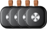 Smart Tracker Tag 4 Pack, Localizador de chaves Tag Bluetooth funciona com Apple
