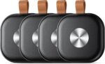 Smart Tracker Tag 4 Pack, Localizador de chaves Tag Bluetooth funciona com Apple