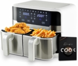 Airfryer MasterPro Rocket Duo 900 Frigideira sem óleo duplo
