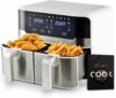 Airfryer MasterPro Rocket Duo 900 Frigideira sem óleo duplo