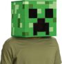 Disfarce de cabeça de bloco de Minecraft