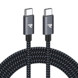 Cabo USB C a USB C, 100W carregamento rápido, 2 metros