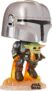 Funko Pop Star Wars: The Mandalorian-Mando Flying w/Jet Pack Figura colecionável