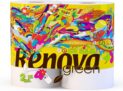Renova Green, papel de cozinha reciclável XXL, 2 rolos