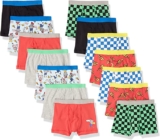 Cueca boxer masculina Amazon Essentials algodão, pacote com 14