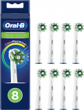 8 Recargas para escovas de dentes elétricas Oral-B CrossAction com tecnologia Clean Maximiser