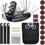 Wandefol Kit de reparação de bicicletas 16 em 1